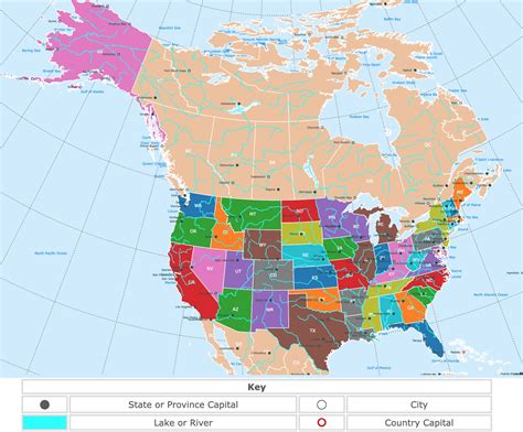 map of canada and usa|interactive map of usa and canada.